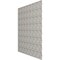 Ekena Millwork 19 5/8in. W x 19 5/8in. H Coralie EnduraWall Decorative 3D Wall Panel Covers 2.67 Sq. Ft. WP20X20CICCB - alternate 6